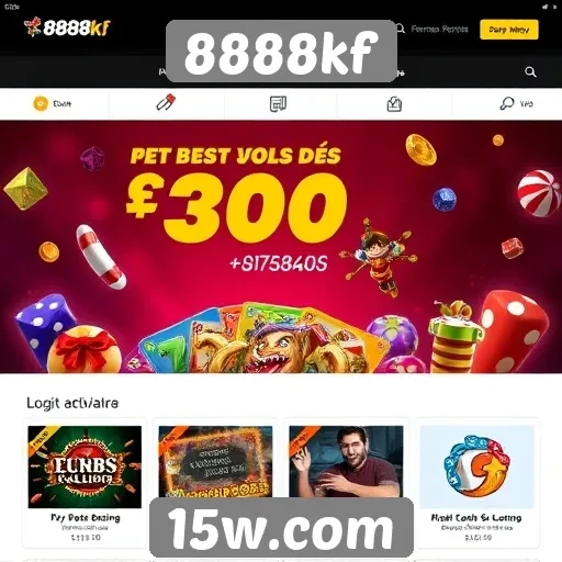 Promoções atrativas no site 8888kf